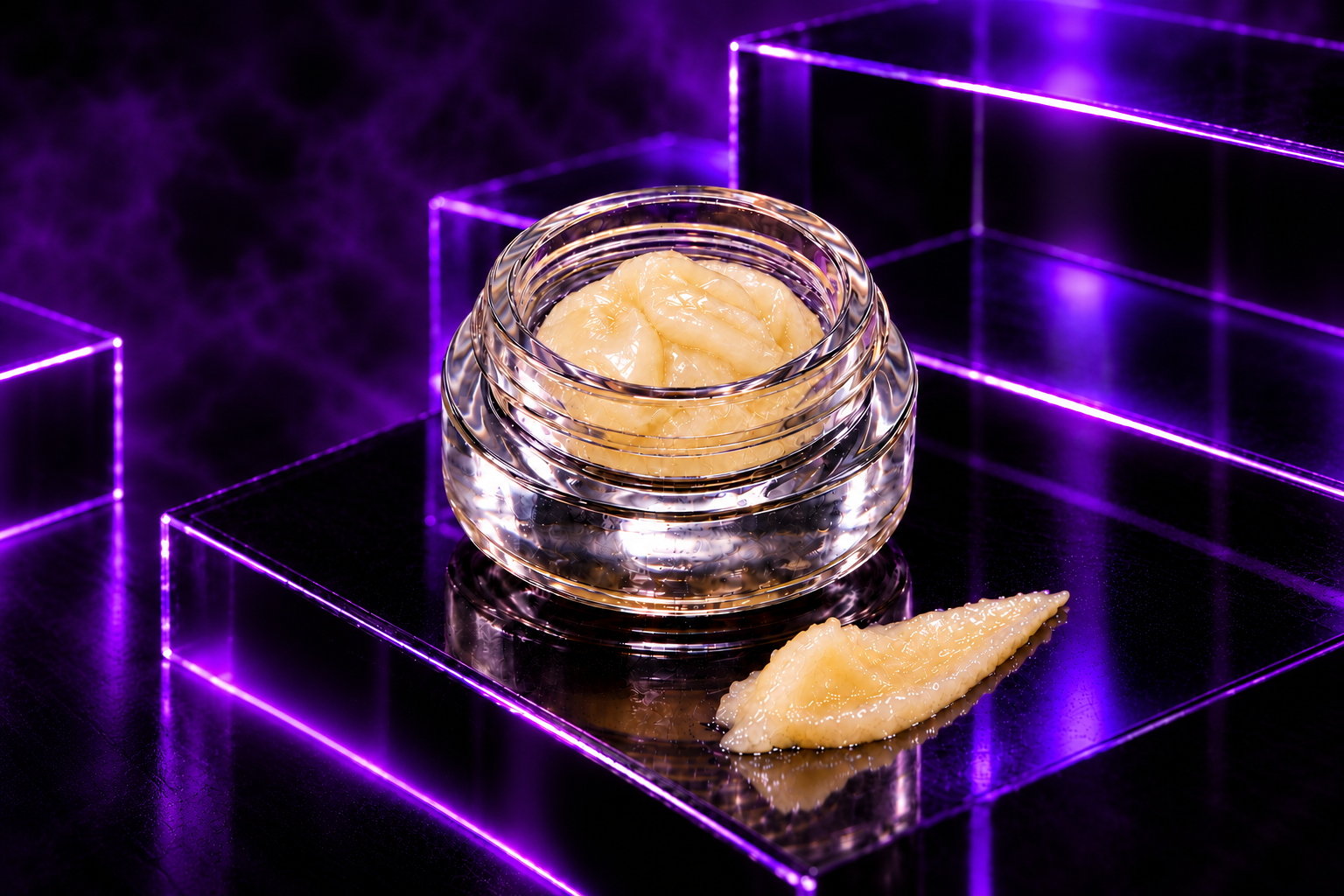 Concentrates product display by Dom Jackson