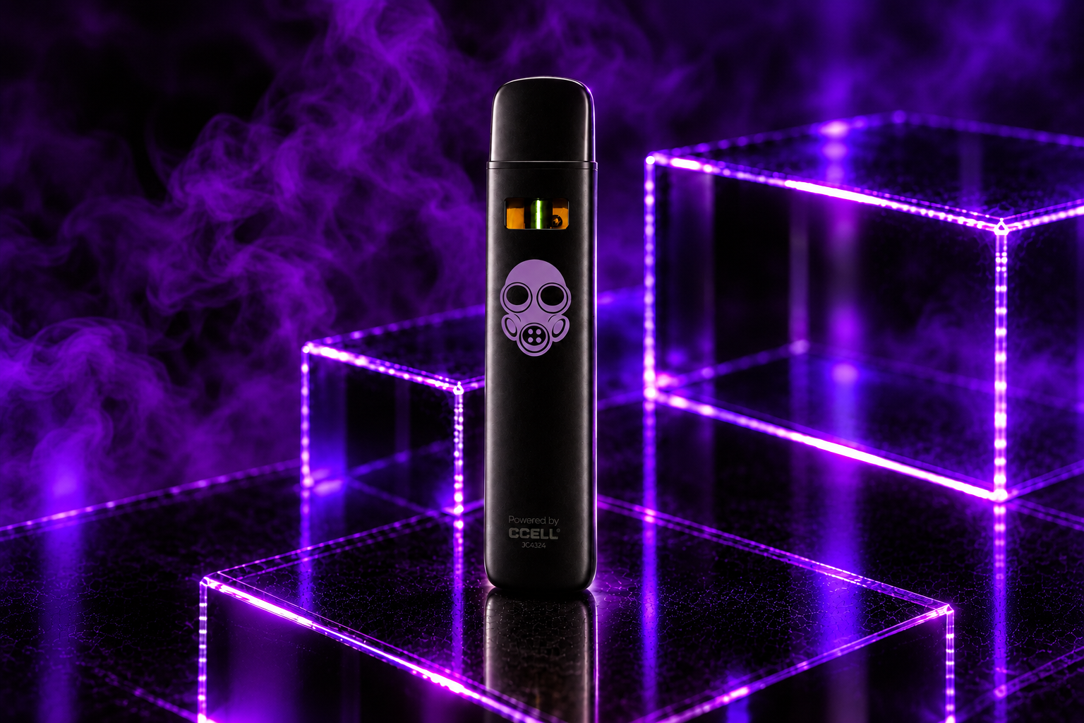 Vapes product display by Dom Jackson