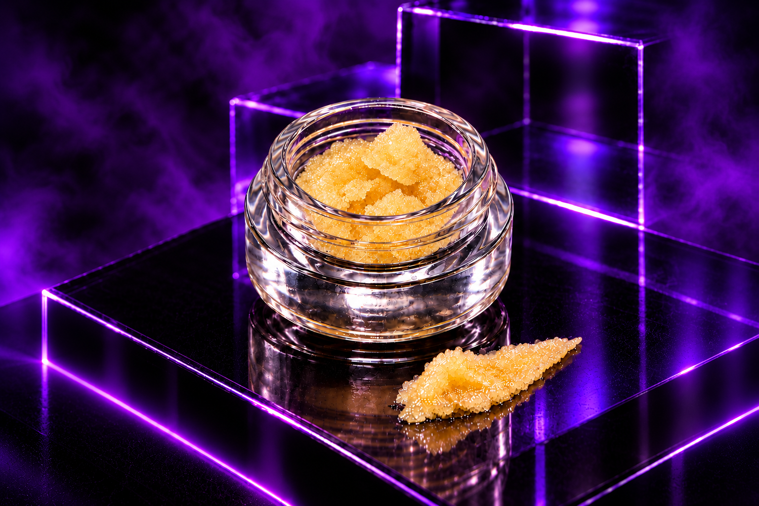 Wax product display by Dom Jackson
