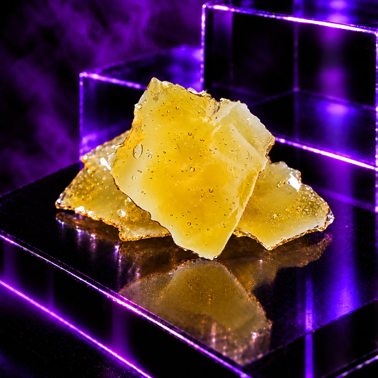 Flatline, Indica shatter