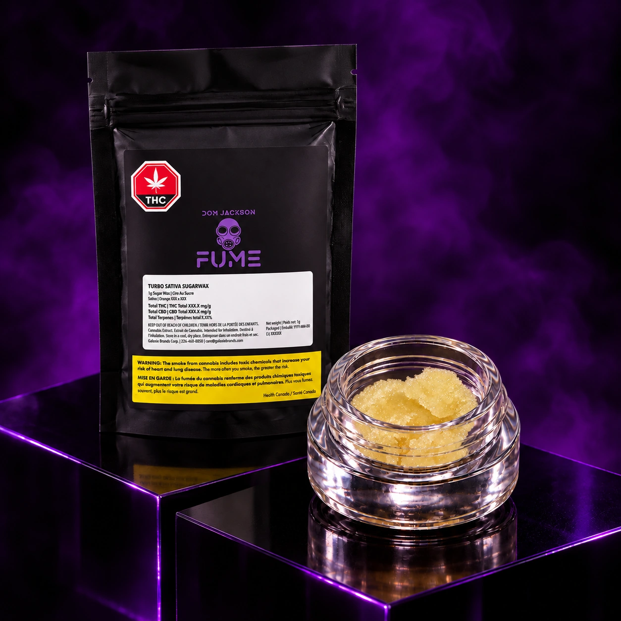 Turbo Sativa Sugar Wax 1 g beauty shot