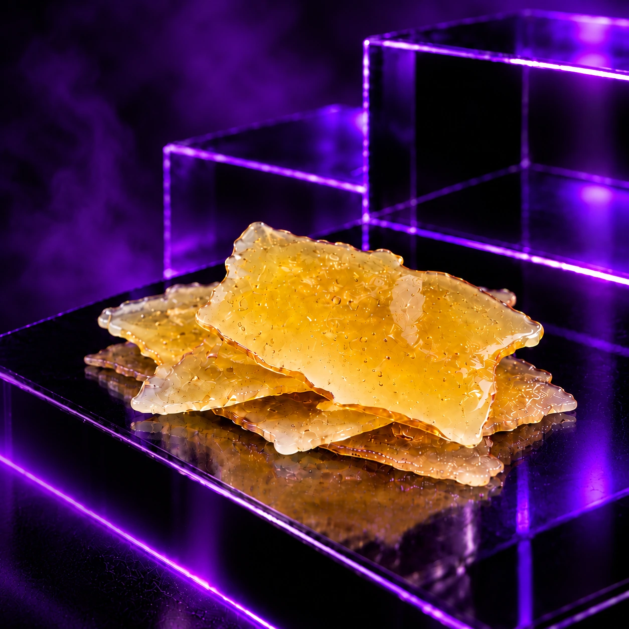 Flatline, Indica shatter