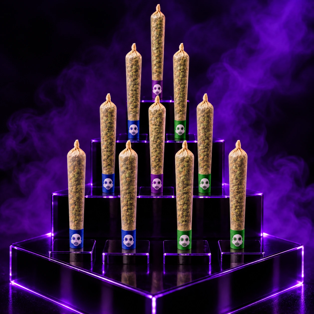Gas Mask Variety Pack, Pre rolls, 10 x 0.5 g product image