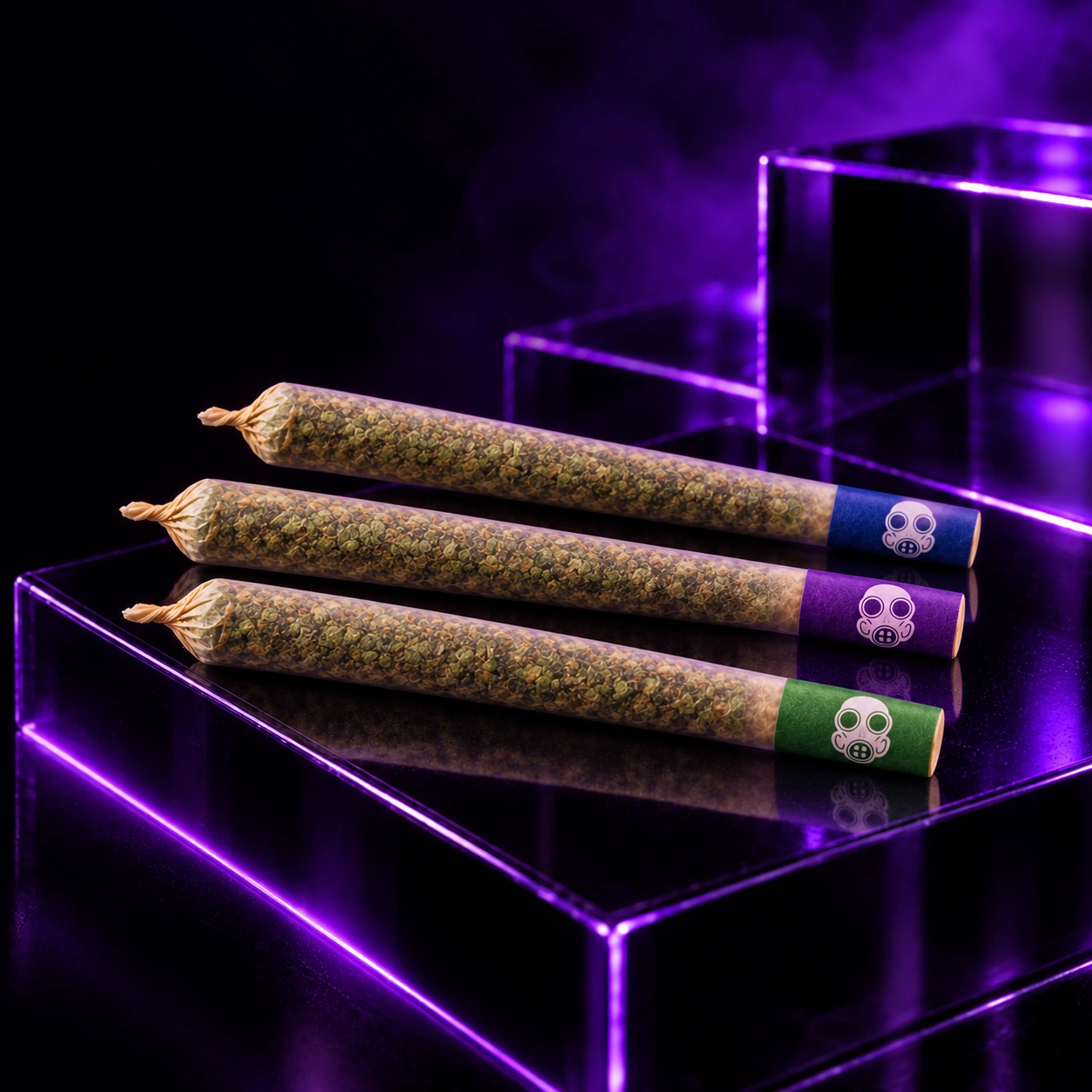 Gas Mask Variety Pack, Pre rolls, 3 x 0.5 g product image